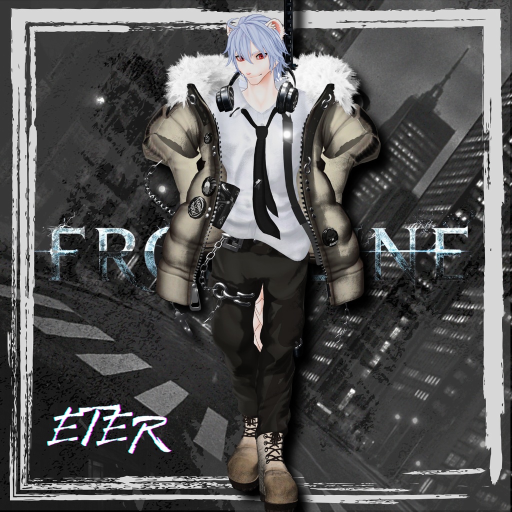【期間限定1日+α無料!】🗡FROSTLINE【35アバター対応!/ギミック付き!】