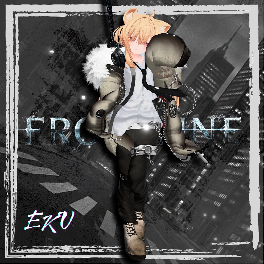 【期間限定1日+α無料!】🗡FROSTLINE【35アバター対応!/ギミック付き!】