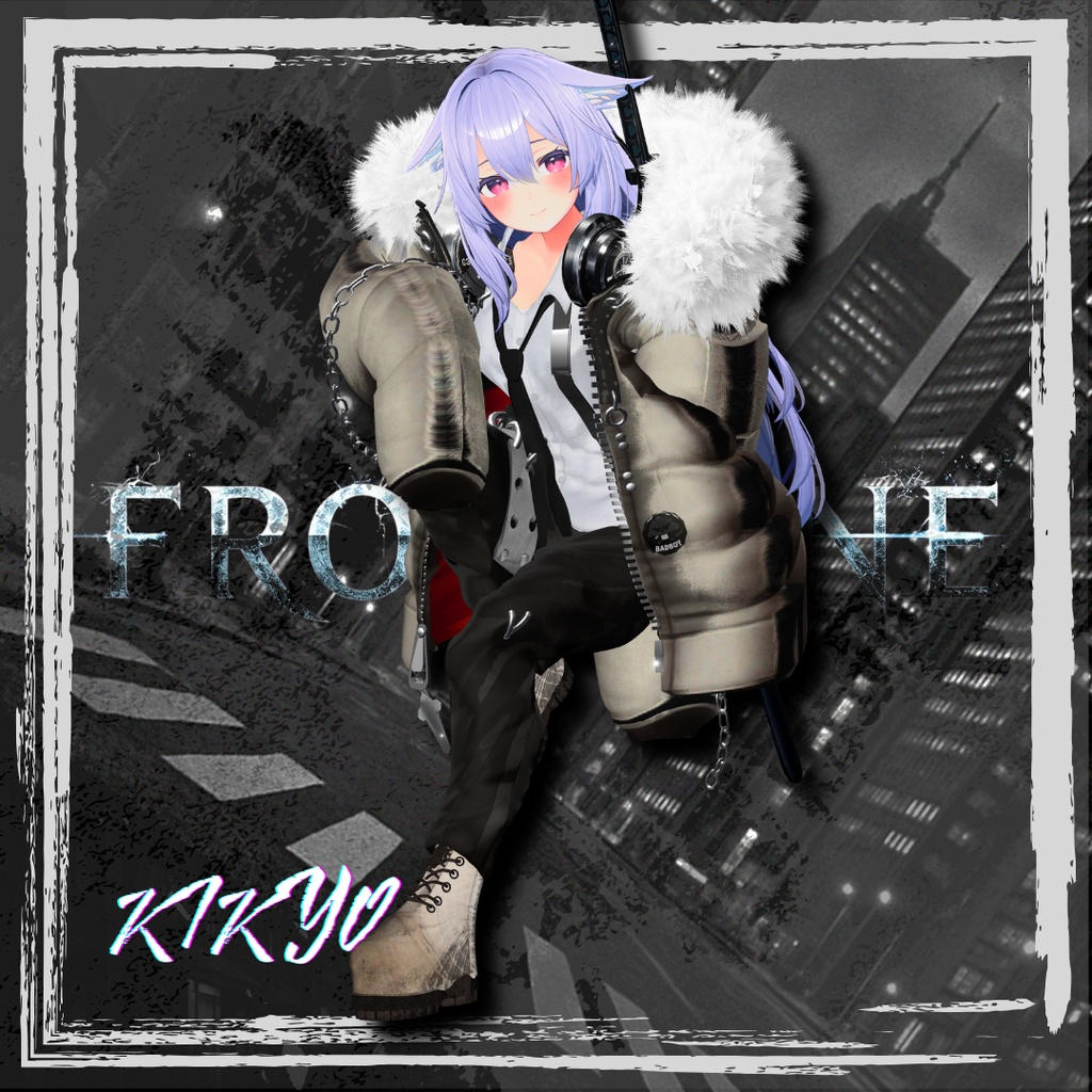 【期間限定1日+α無料!】🗡FROSTLINE【35アバター対応!/ギミック付き!】