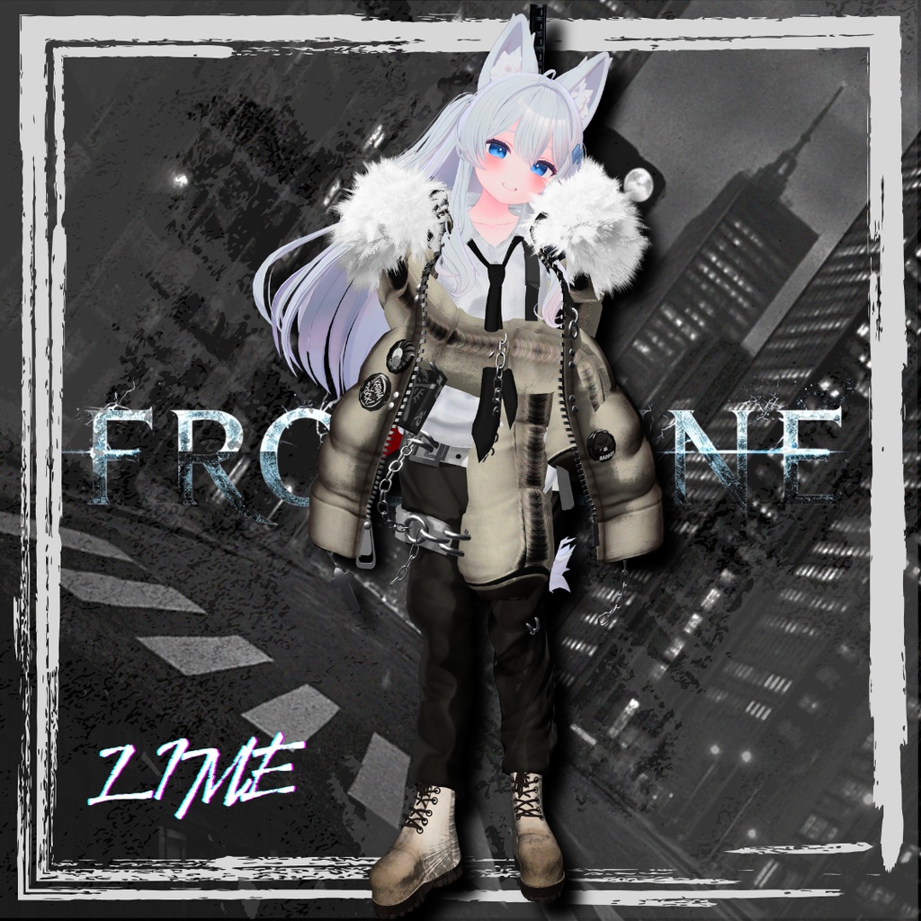 【期間限定1日+α無料!】🗡FROSTLINE【35アバター対応!/ギミック付き!】