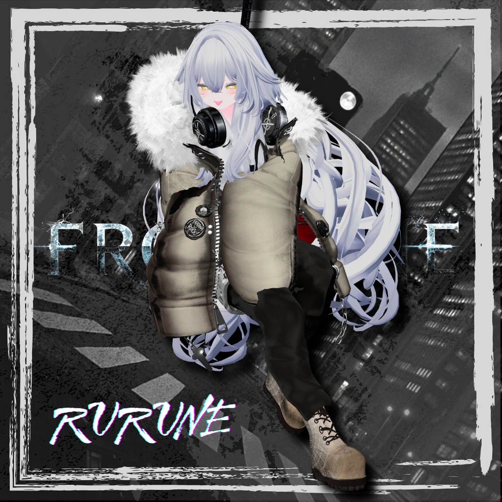 【期間限定1日+α無料!】🗡FROSTLINE【35アバター対応!/ギミック付き!】