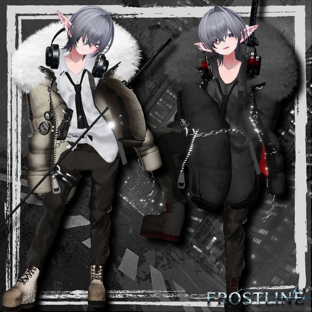 【期間限定1日+α無料!】🗡FROSTLINE【35アバター対応!/ギミック付き!】