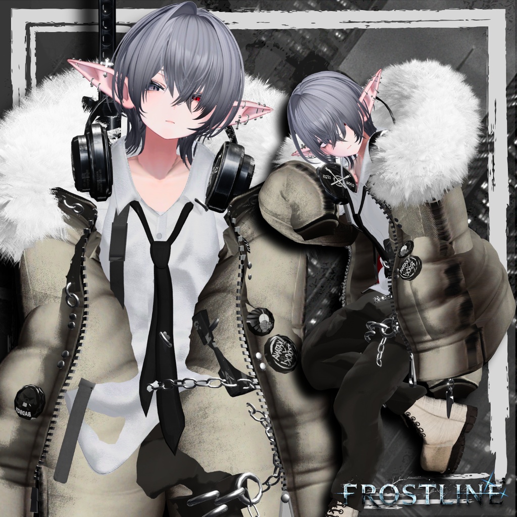 【期間限定1日+α無料!】🗡FROSTLINE【35アバター対応!/ギミック付き!】