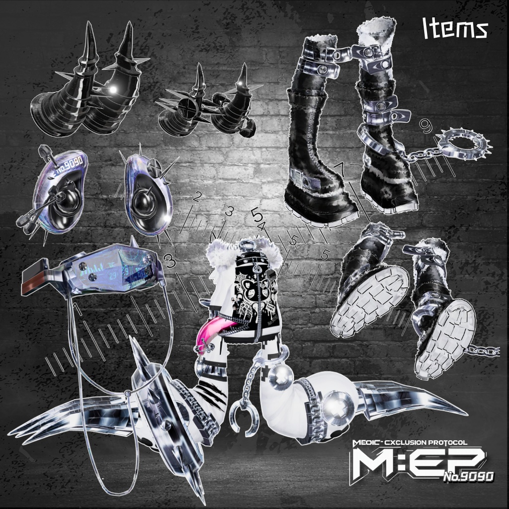 【期間限定無料!】💉MEDIC: EXCLUSION PROTOCOL【25アバター対応!/ギミック付き!】