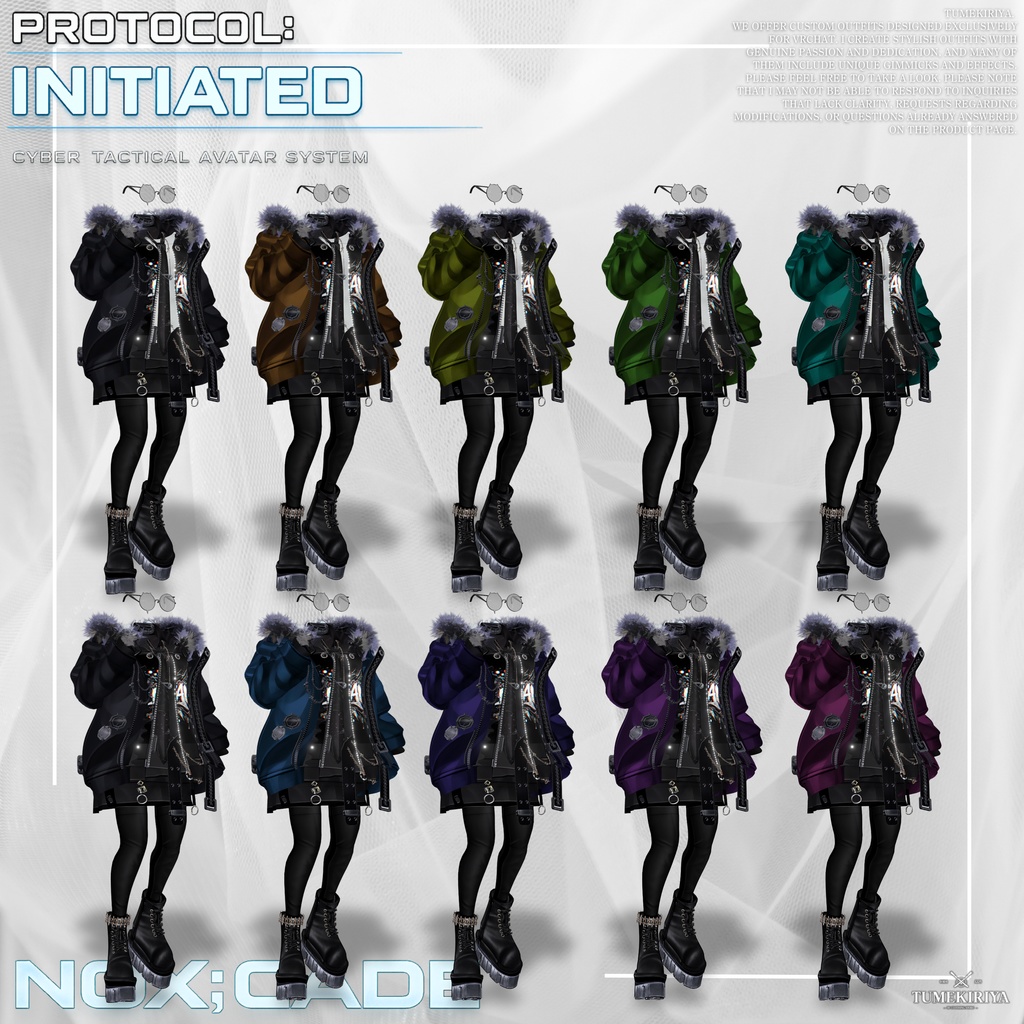 【期間限定1日大SALE!】🧨NOX:CADE【23アバター対応!/ギミック付き!】
