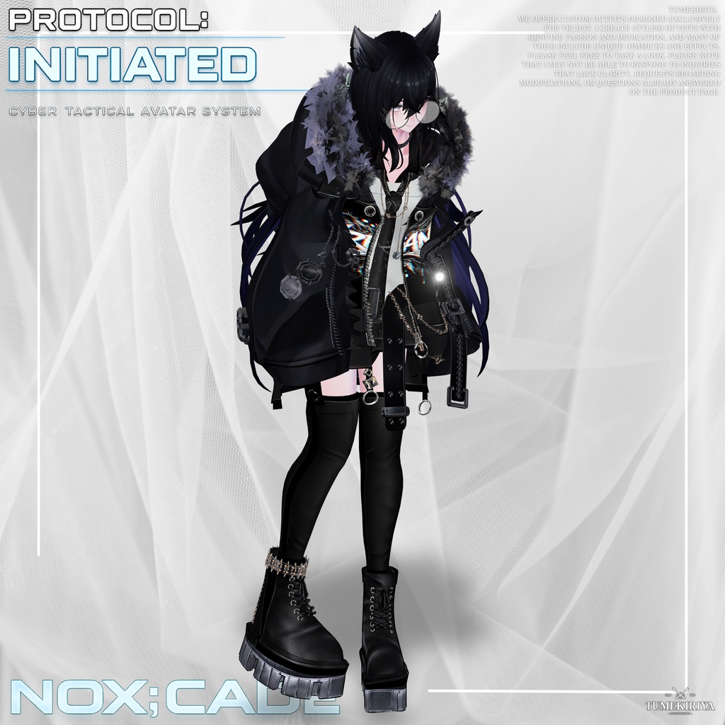 【期間限定1日大SALE!】🧨NOX:CADE【23アバター対応!/ギミック付き!】