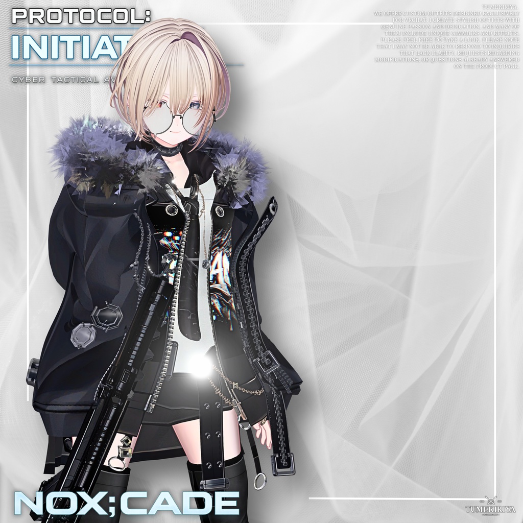 【期間限定1日大SALE!】🧨NOX:CADE【23アバター対応!/ギミック付き!】