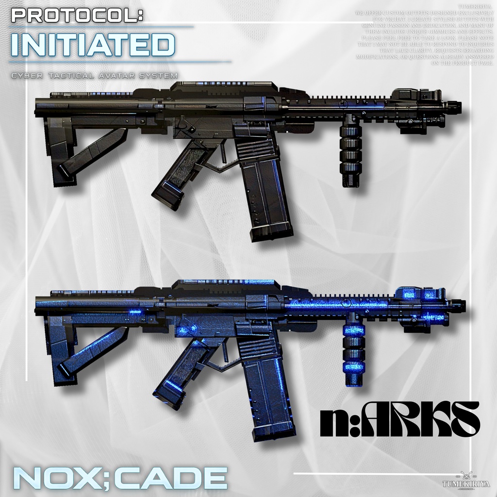 【期間限定1日大SALE!】🧨NOX:CADE【23アバター対応!/ギミック付き!】