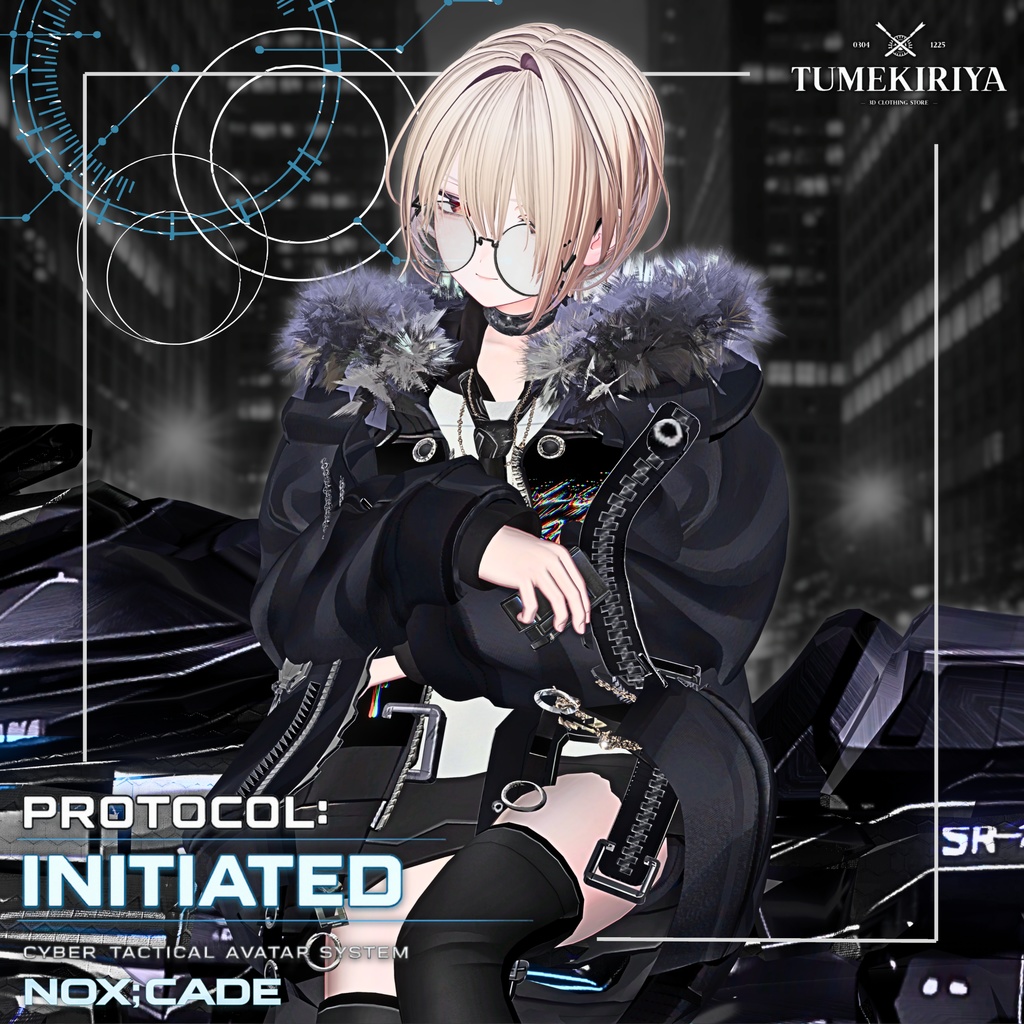 【期間限定1日大SALE!】🧨NOX:CADE【23アバター対応!/ギミック付き!】