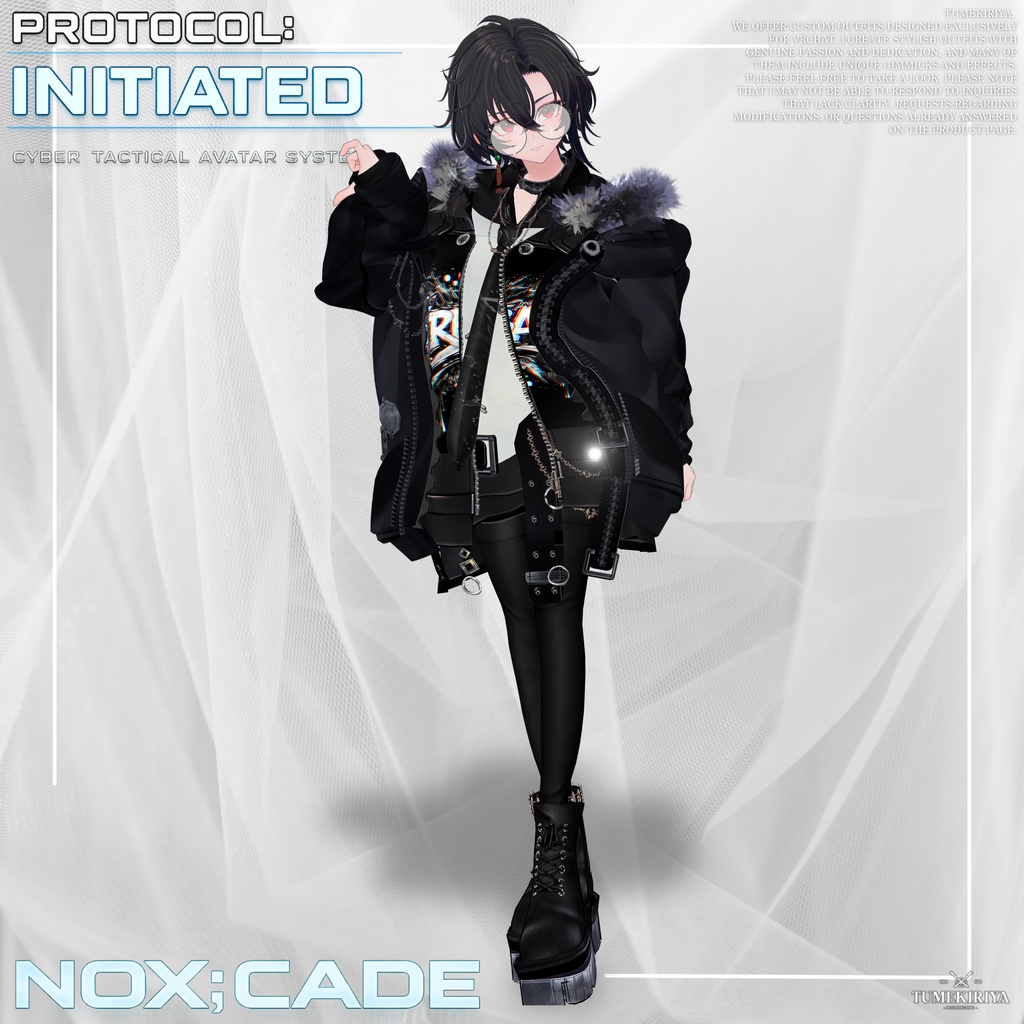 【期間限定1日大SALE!】🧨NOX:CADE【23アバター対応!/ギミック付き!】