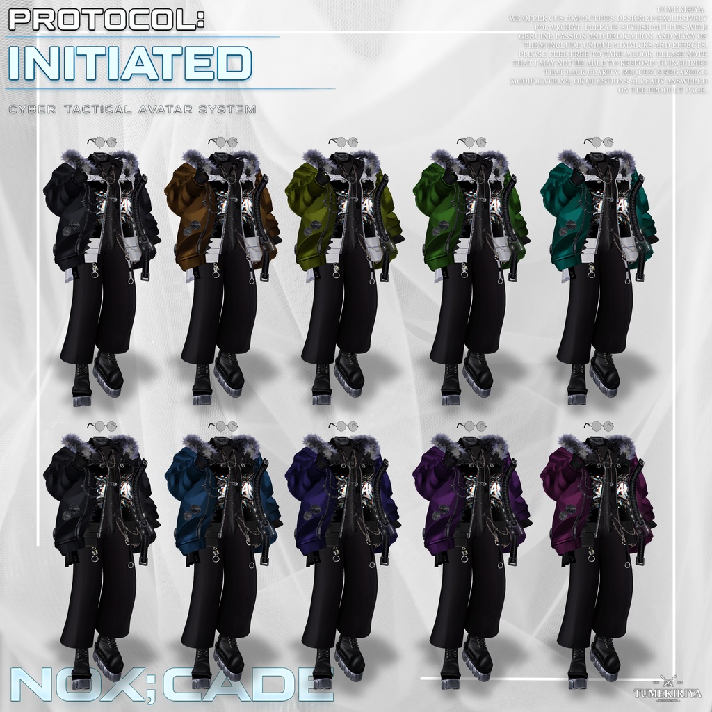 【期間限定1日大SALE!】🧨NOX:CADE【23アバター対応!/ギミック付き!】