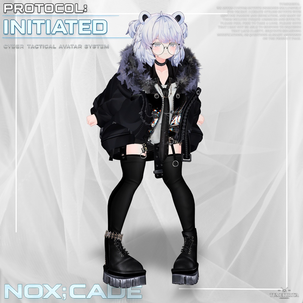 【期間限定1日大SALE!】🧨NOX:CADE【23アバター対応!/ギミック付き!】