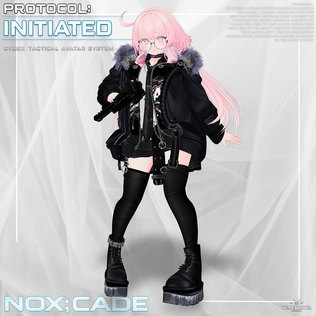 【期間限定1日大SALE!】🧨NOX:CADE【23アバター対応!/ギミック付き!】