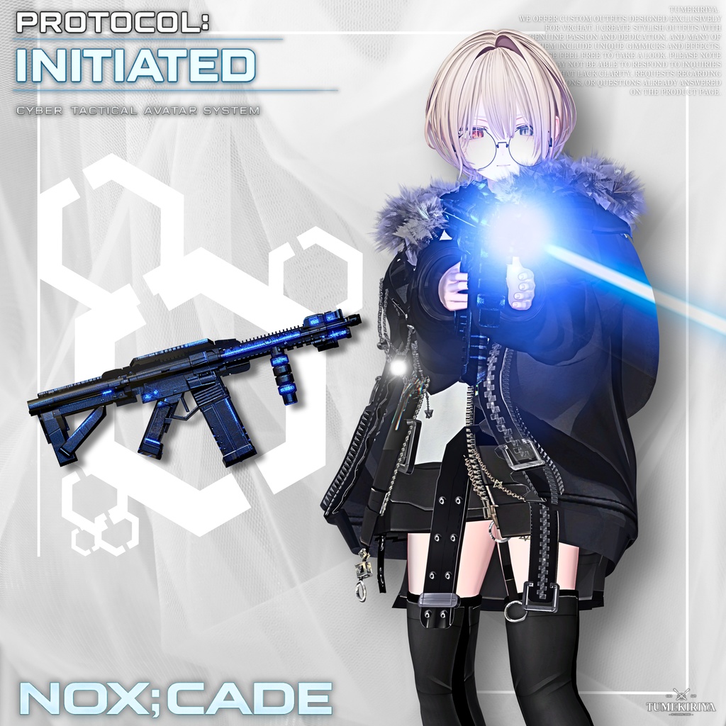 【期間限定1日大SALE!】🧨NOX:CADE【23アバター対応!/ギミック付き!】
