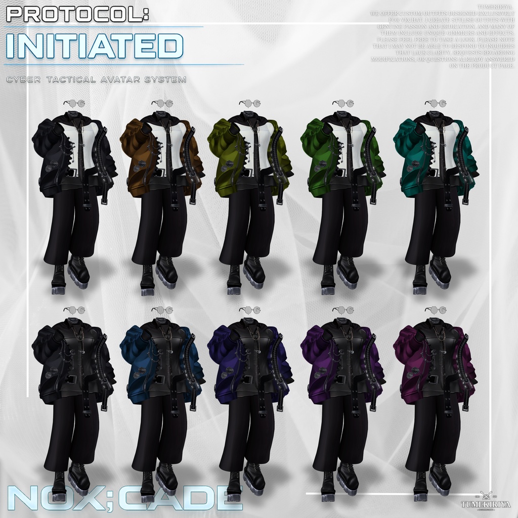 【期間限定1日大SALE!】🧨NOX:CADE【23アバター対応!/ギミック付き!】