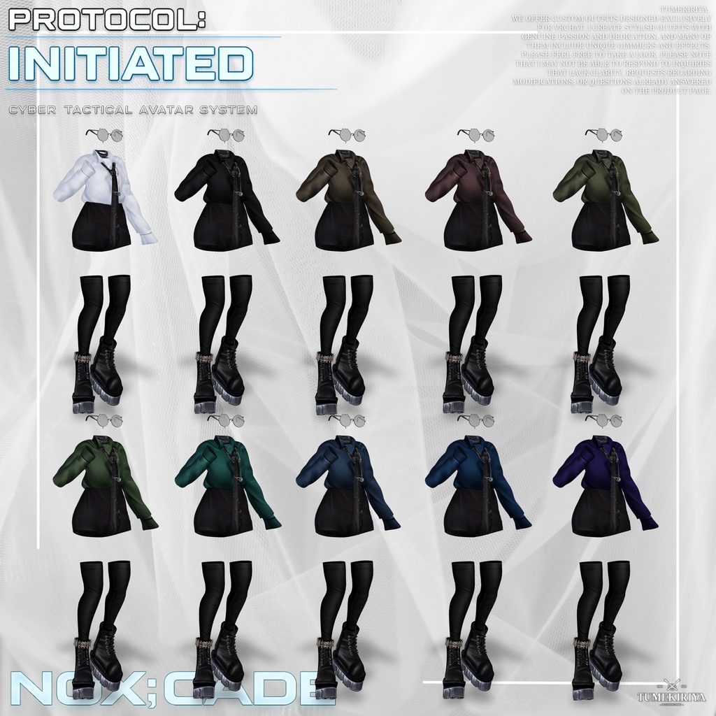 【期間限定1日大SALE!】🧨NOX:CADE【23アバター対応!/ギミック付き!】