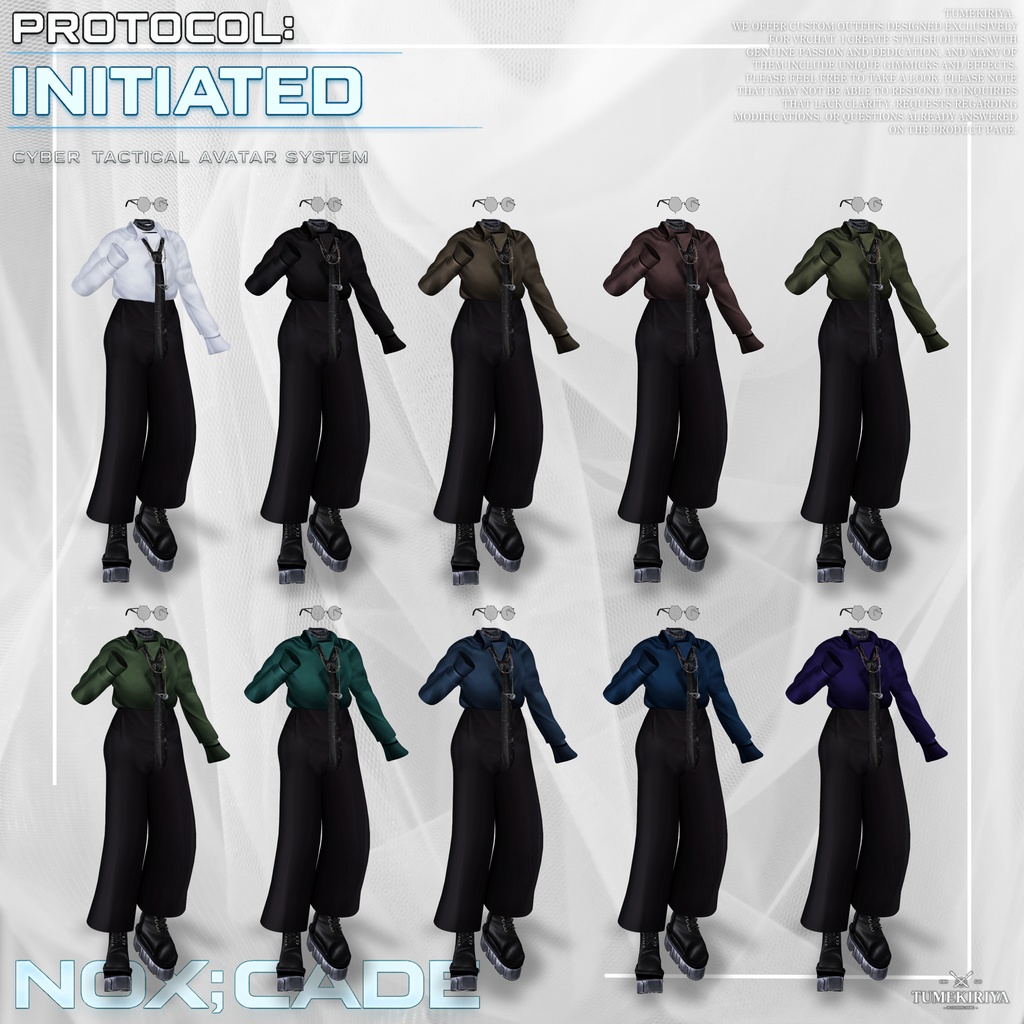 【期間限定1日大SALE!】🧨NOX:CADE【23アバター対応!/ギミック付き!】