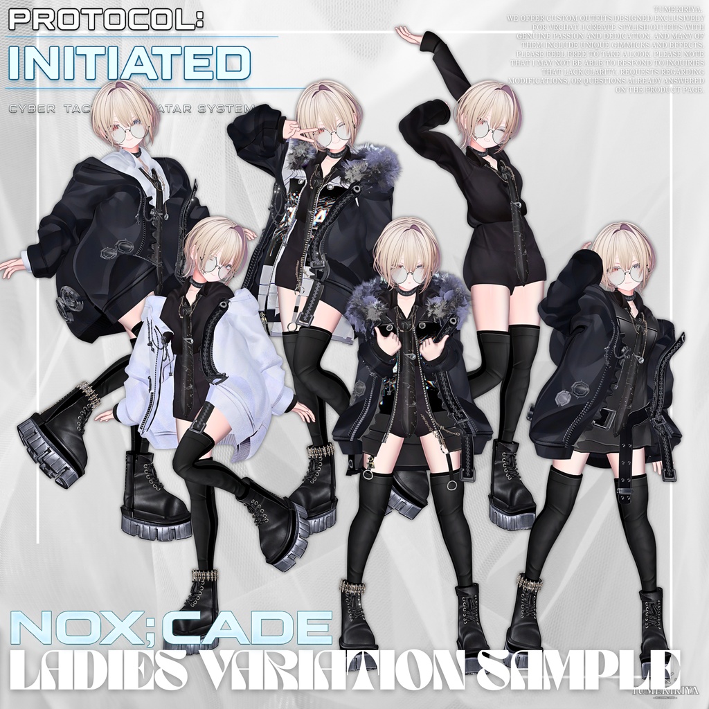 【期間限定1日大SALE!】🧨NOX:CADE【23アバター対応!/ギミック付き!】