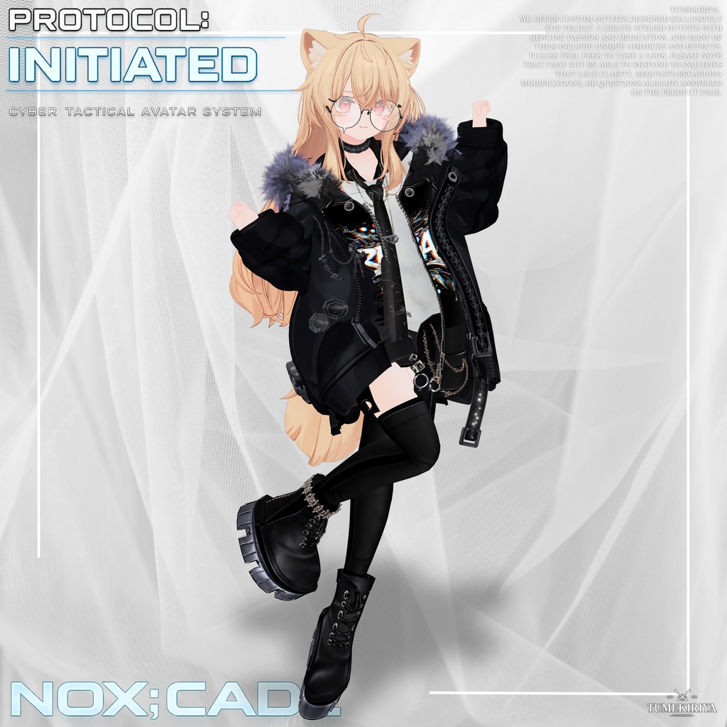 【期間限定1日大SALE!】🧨NOX:CADE【23アバター対応!/ギミック付き!】