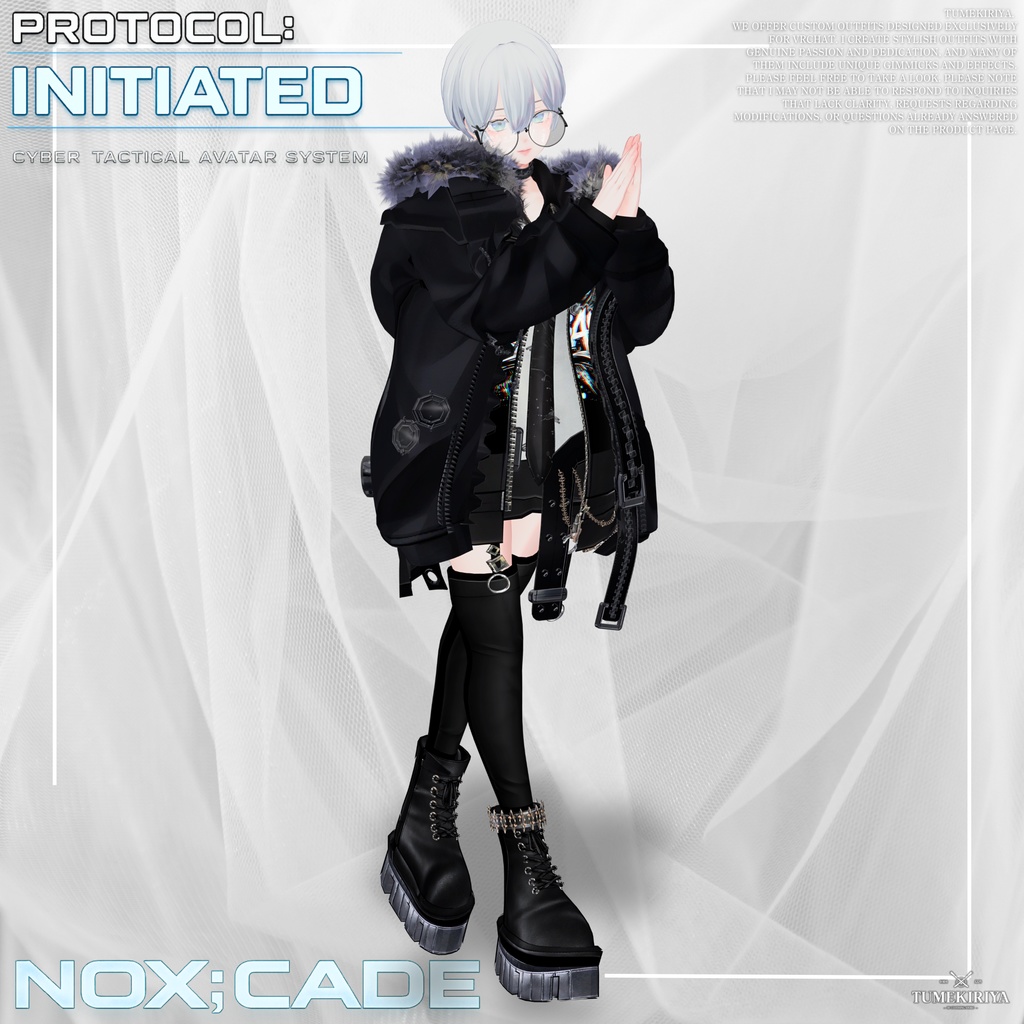 【期間限定1日大SALE!】🧨NOX:CADE【23アバター対応!/ギミック付き!】