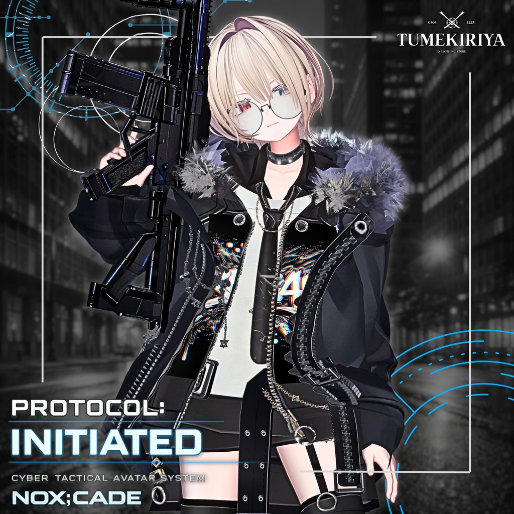 【期間限定1日大SALE!】🧨NOX:CADE【23アバター対応!/ギミック付き!】