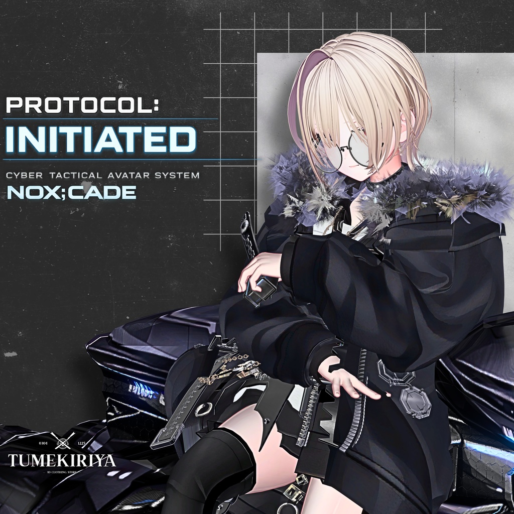 【期間限定1日大SALE!】🧨NOX:CADE【23アバター対応!/ギミック付き!】