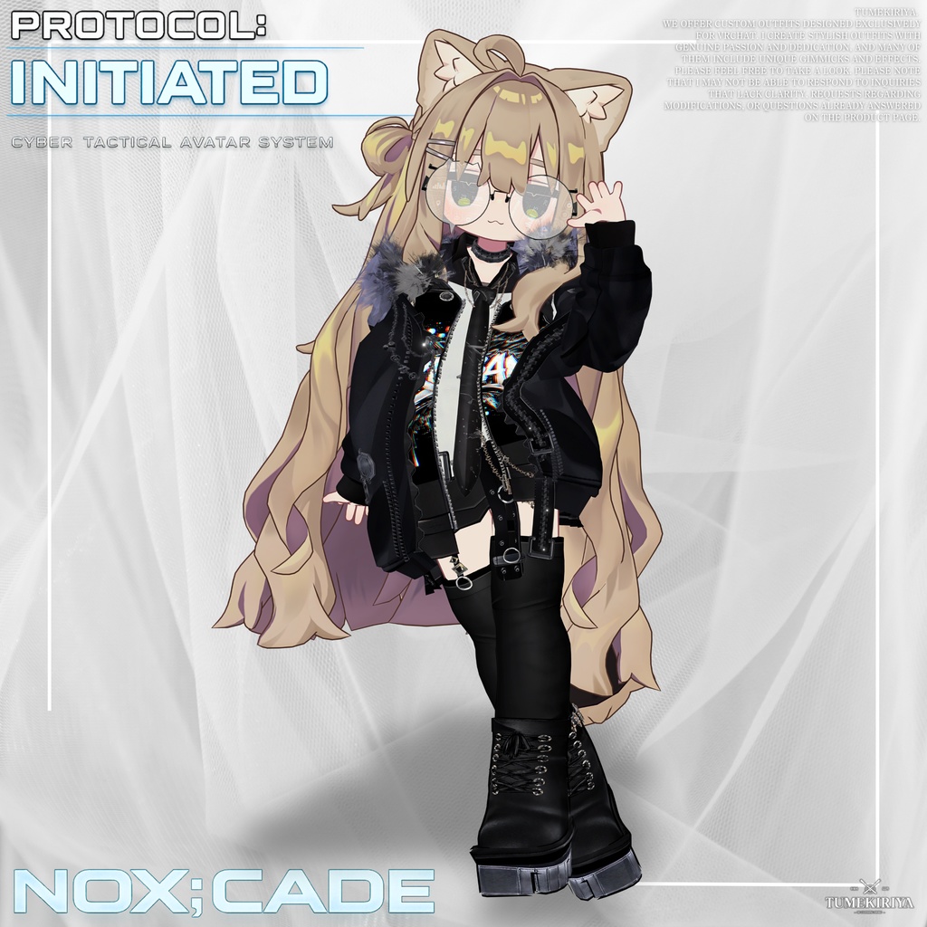【期間限定1日大SALE!】🧨NOX:CADE【23アバター対応!/ギミック付き!】
