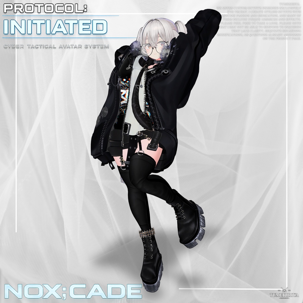 【期間限定1日大SALE!】🧨NOX:CADE【23アバター対応!/ギミック付き!】