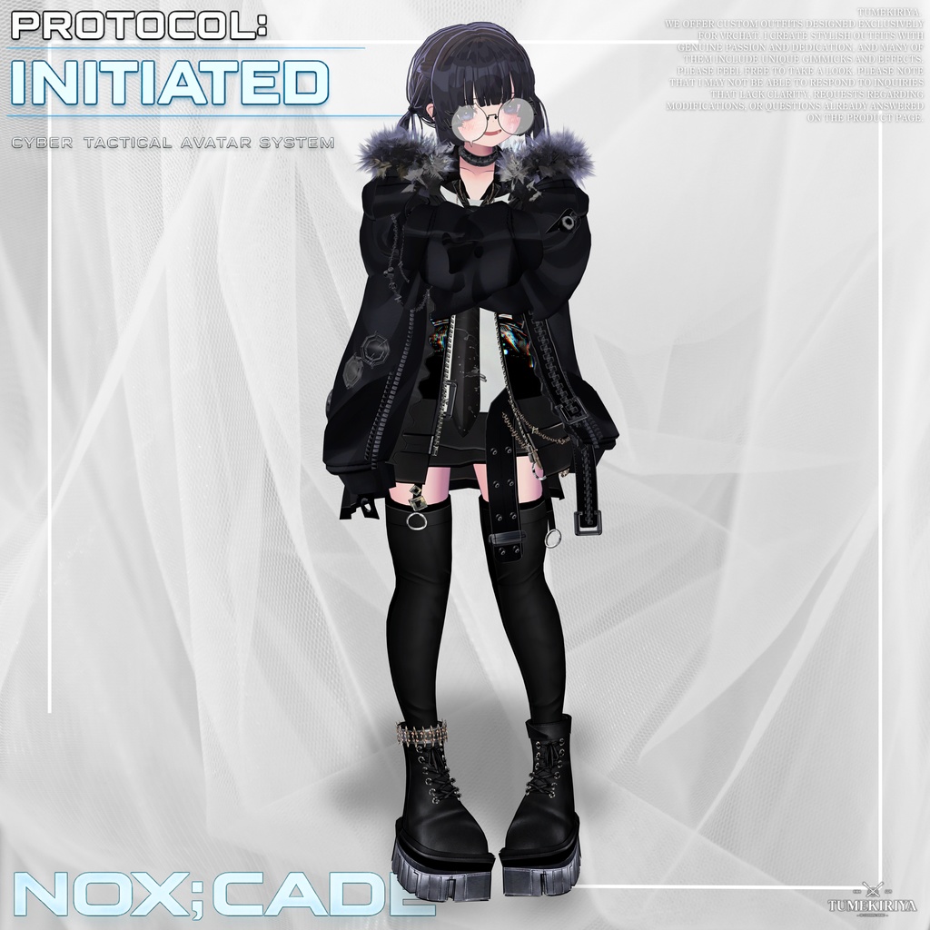 【期間限定1日大SALE!】🧨NOX:CADE【23アバター対応!/ギミック付き!】