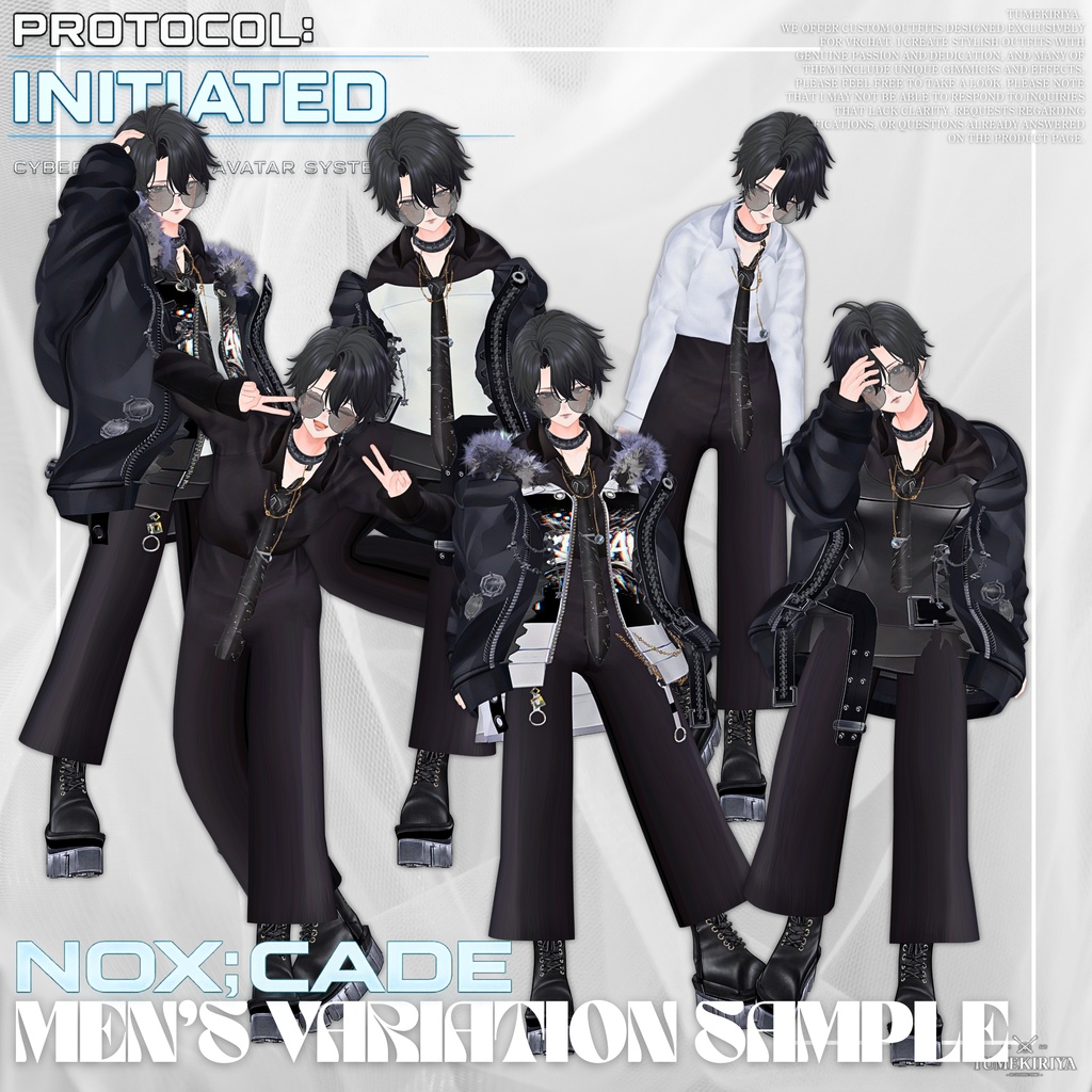 【期間限定1日大SALE!】🧨NOX:CADE【23アバター対応!/ギミック付き!】