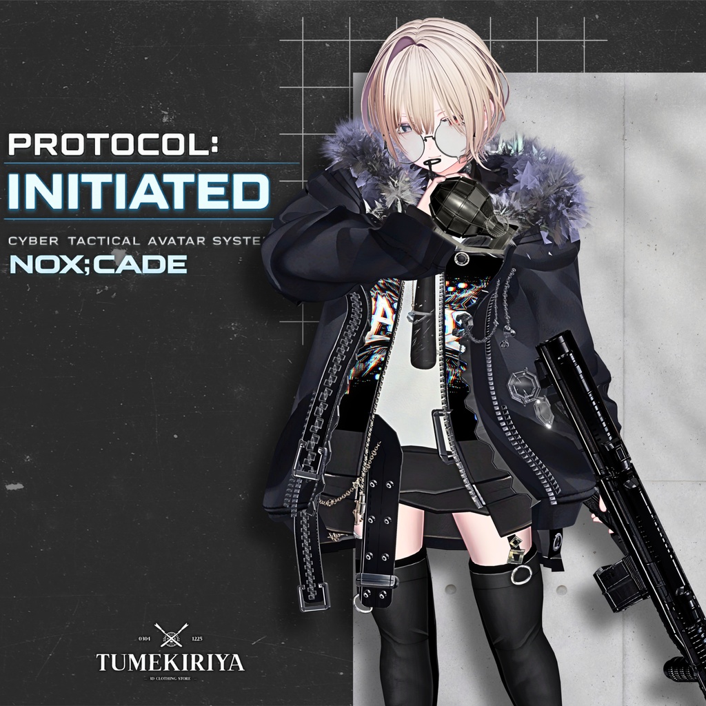 【期間限定1日大SALE!】🧨NOX:CADE【23アバター対応!/ギミック付き!】