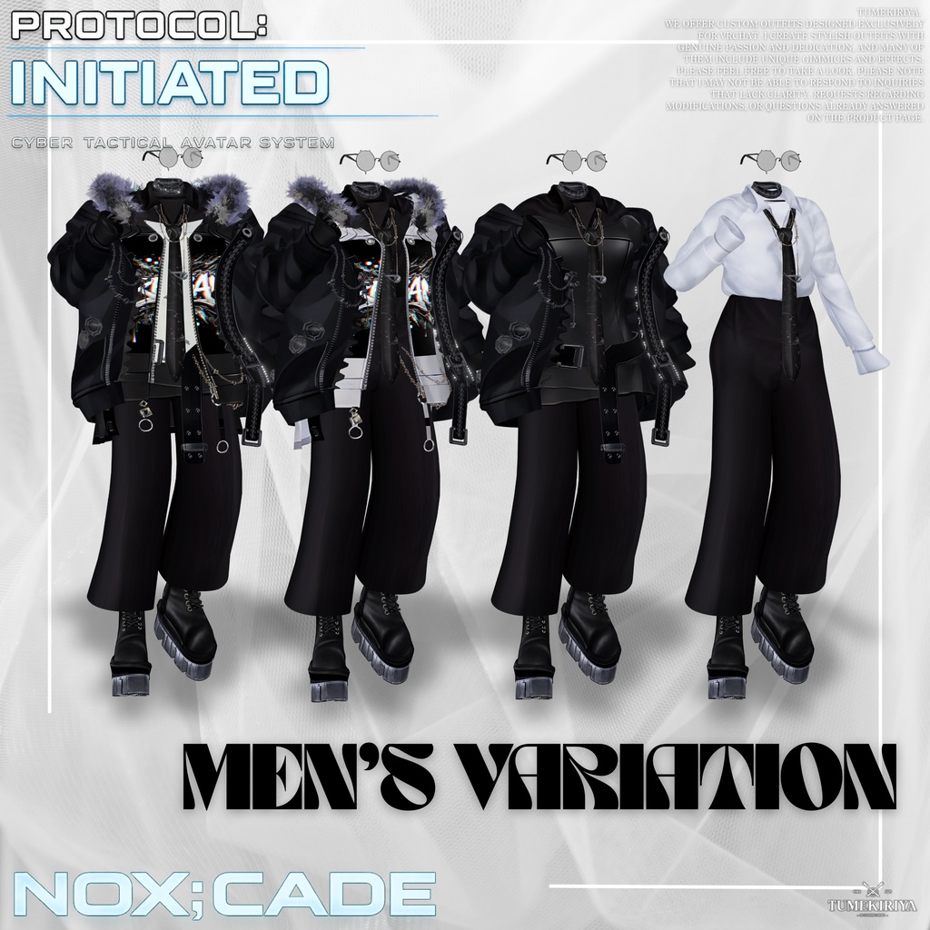 【期間限定1日大SALE!】🧨NOX:CADE【23アバター対応!/ギミック付き!】