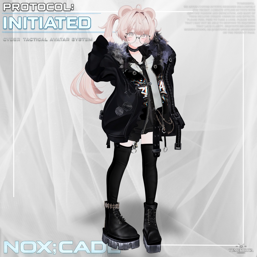 【期間限定1日大SALE!】🧨NOX:CADE【23アバター対応!/ギミック付き!】