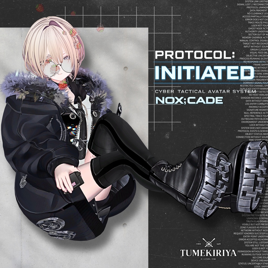 【期間限定1日大SALE!】🧨NOX:CADE【23アバター対応!/ギミック付き!】