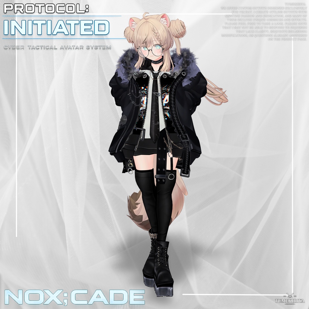 【期間限定1日大SALE!】🧨NOX:CADE【23アバター対応!/ギミック付き!】
