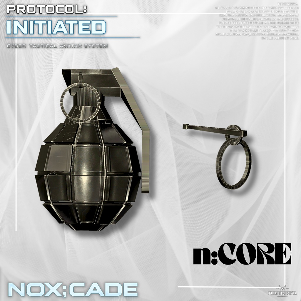 【期間限定1日大SALE!】🧨NOX:CADE【23アバター対応!/ギミック付き!】