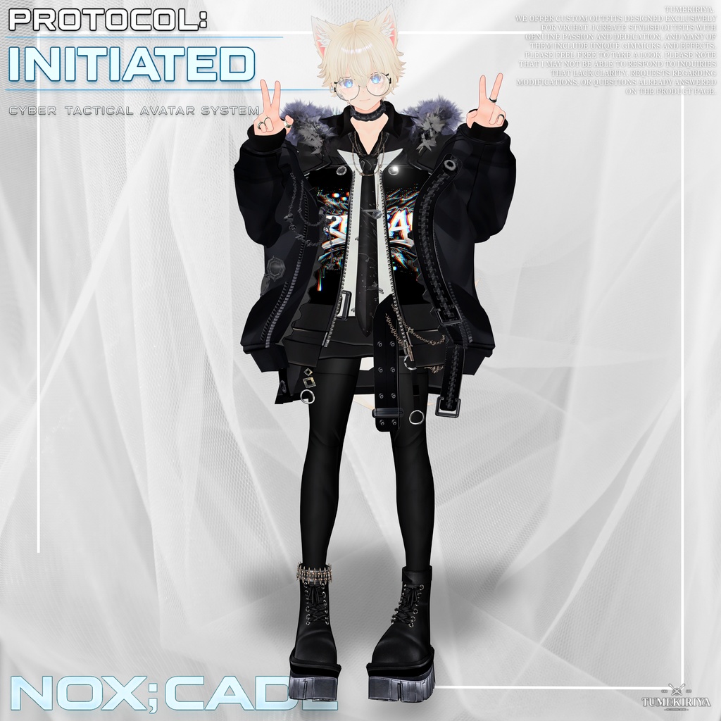 【期間限定1日大SALE!】🧨NOX:CADE【23アバター対応!/ギミック付き!】
