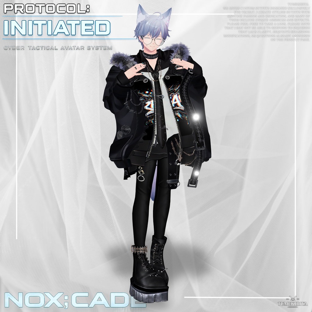 【期間限定1日大SALE!】🧨NOX:CADE【23アバター対応!/ギミック付き!】