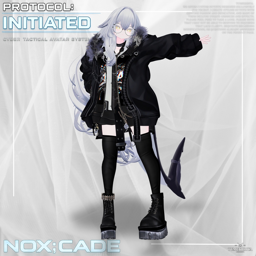 【期間限定1日大SALE!】🧨NOX:CADE【23アバター対応!/ギミック付き!】