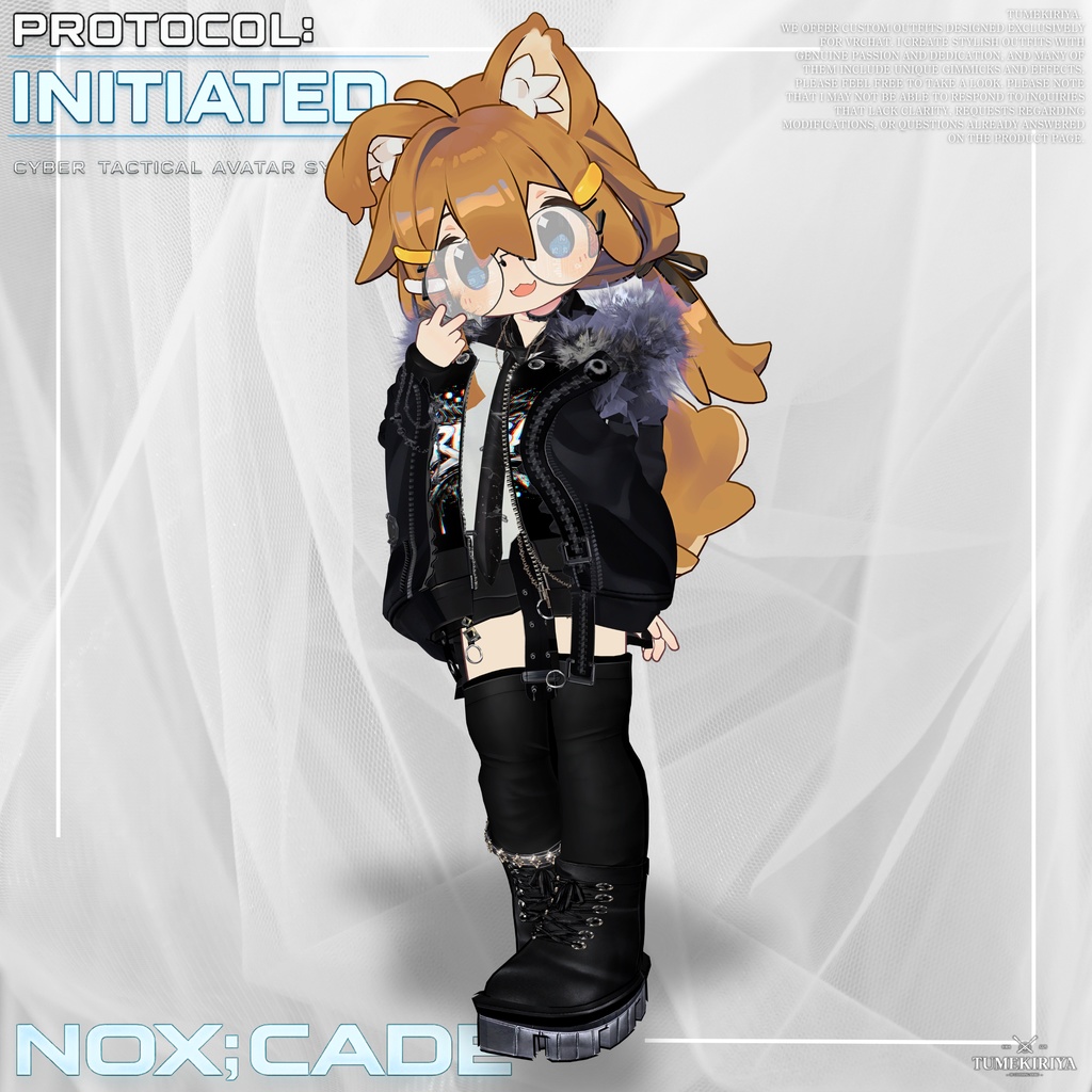 【期間限定1日大SALE!】🧨NOX:CADE【23アバター対応!/ギミック付き!】