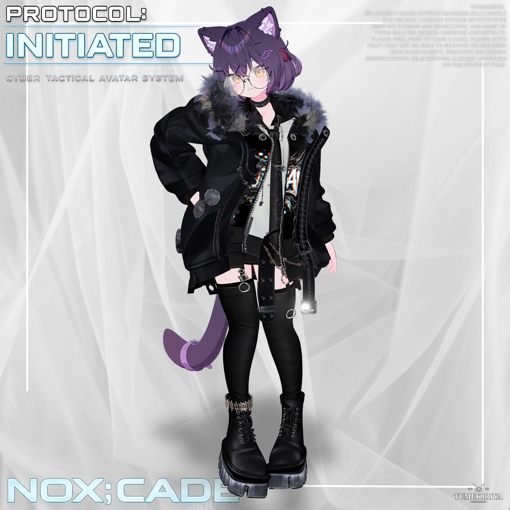 【期間限定1日大SALE!】🧨NOX:CADE【23アバター対応!/ギミック付き!】