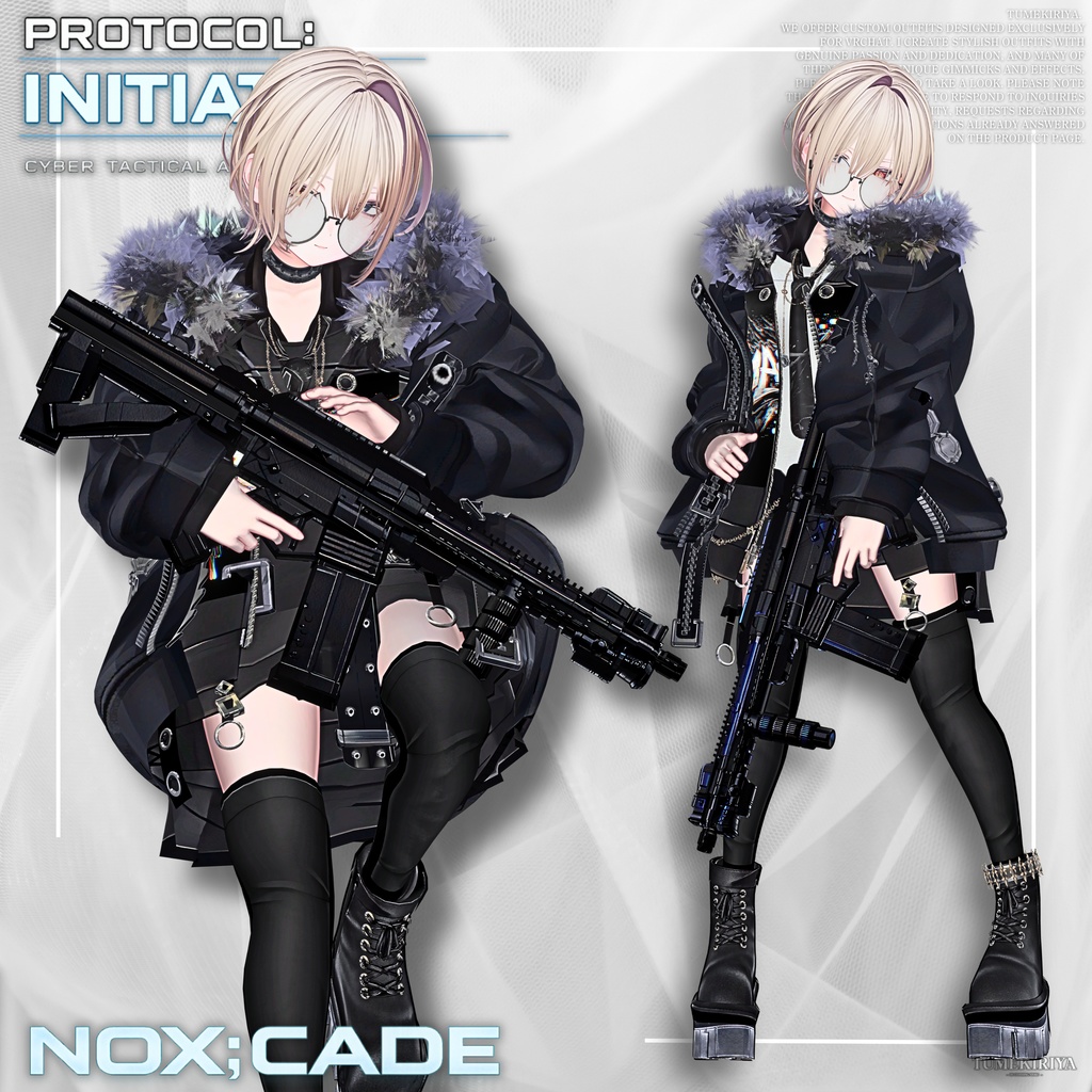 【期間限定1日大SALE!】🧨NOX:CADE【23アバター対応!/ギミック付き!】