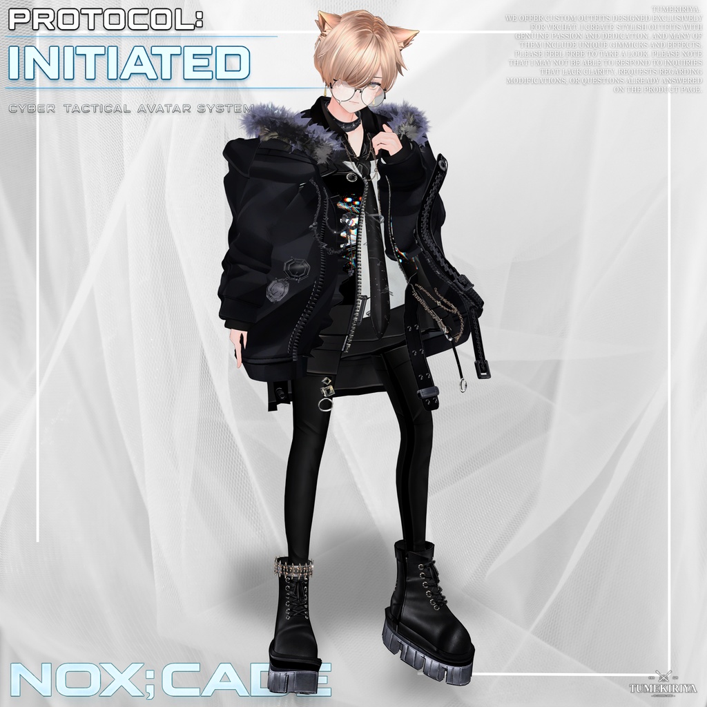 【期間限定1日大SALE!】🧨NOX:CADE【23アバター対応!/ギミック付き!】