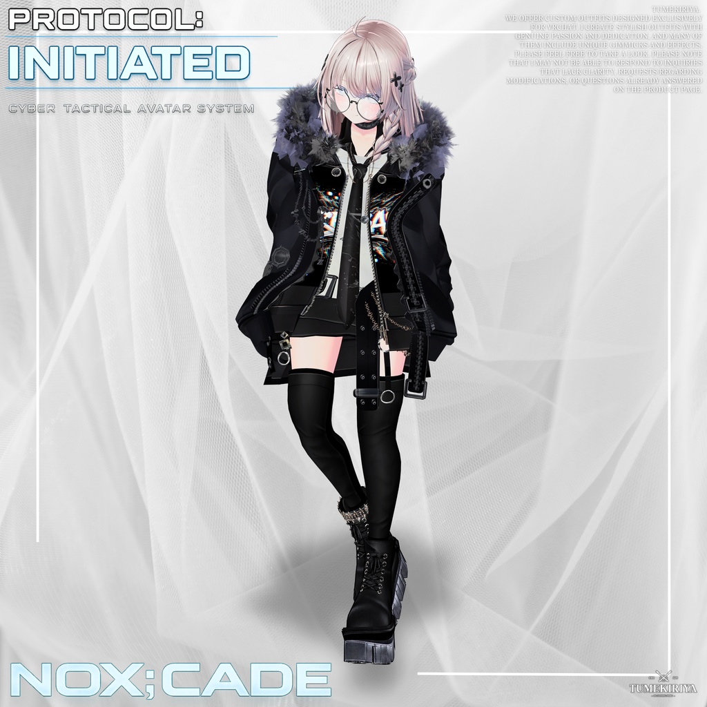 【期間限定1日大SALE!】🧨NOX:CADE【23アバター対応!/ギミック付き!】