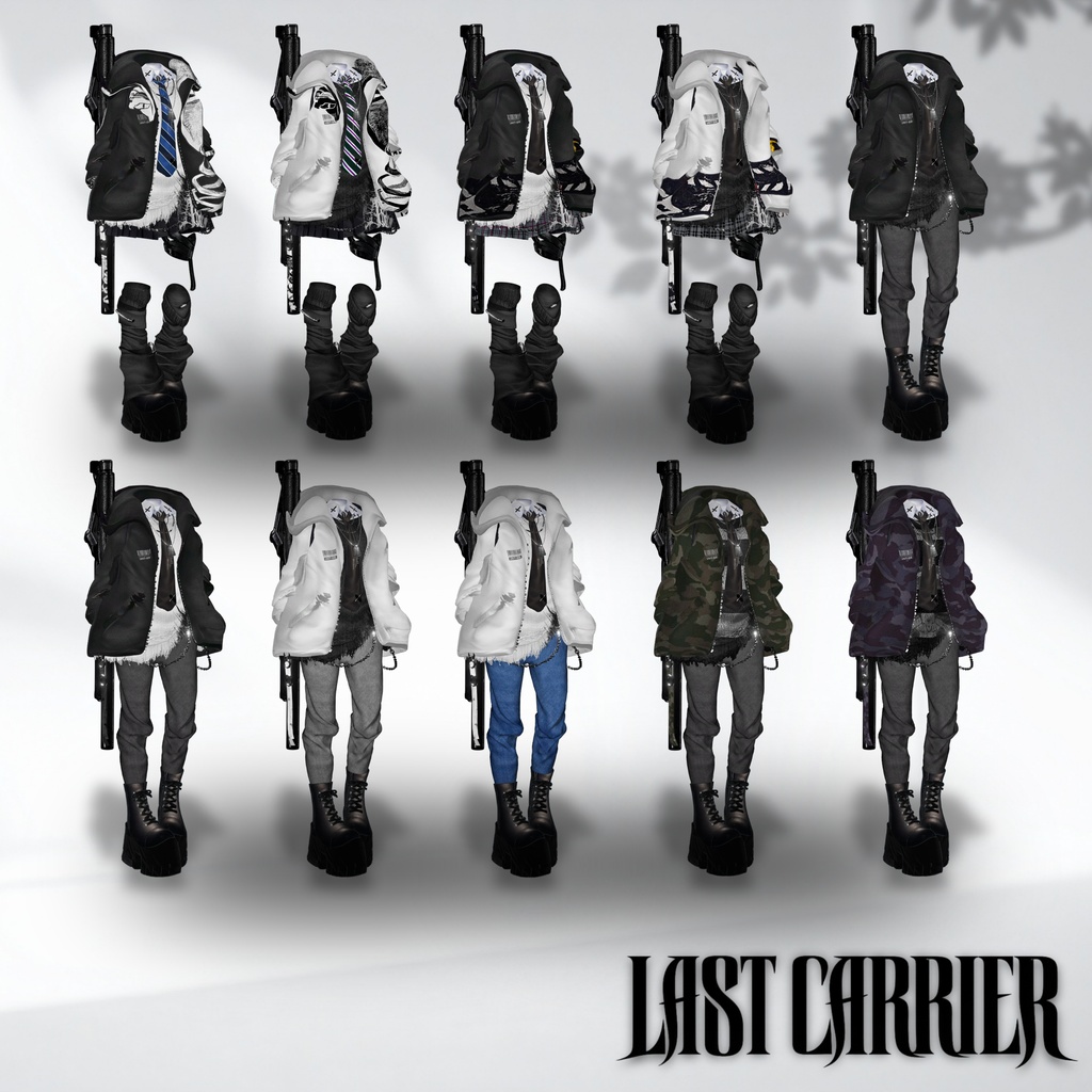 【1日+α限定特大SALE!】🪓LAST CARRIER【30アバター対応!/ギミック付き!】