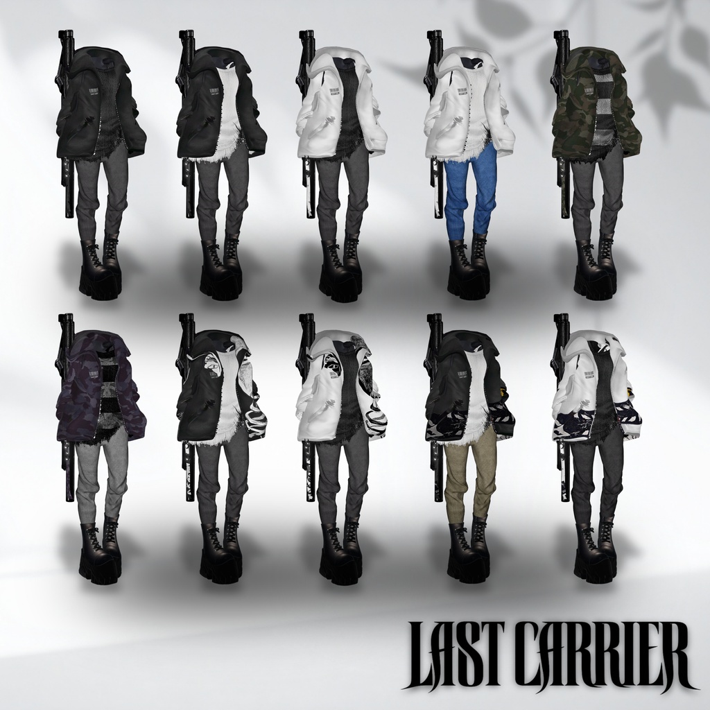 【1日+α限定特大SALE!】🪓LAST CARRIER【30アバター対応!/ギミック付き!】