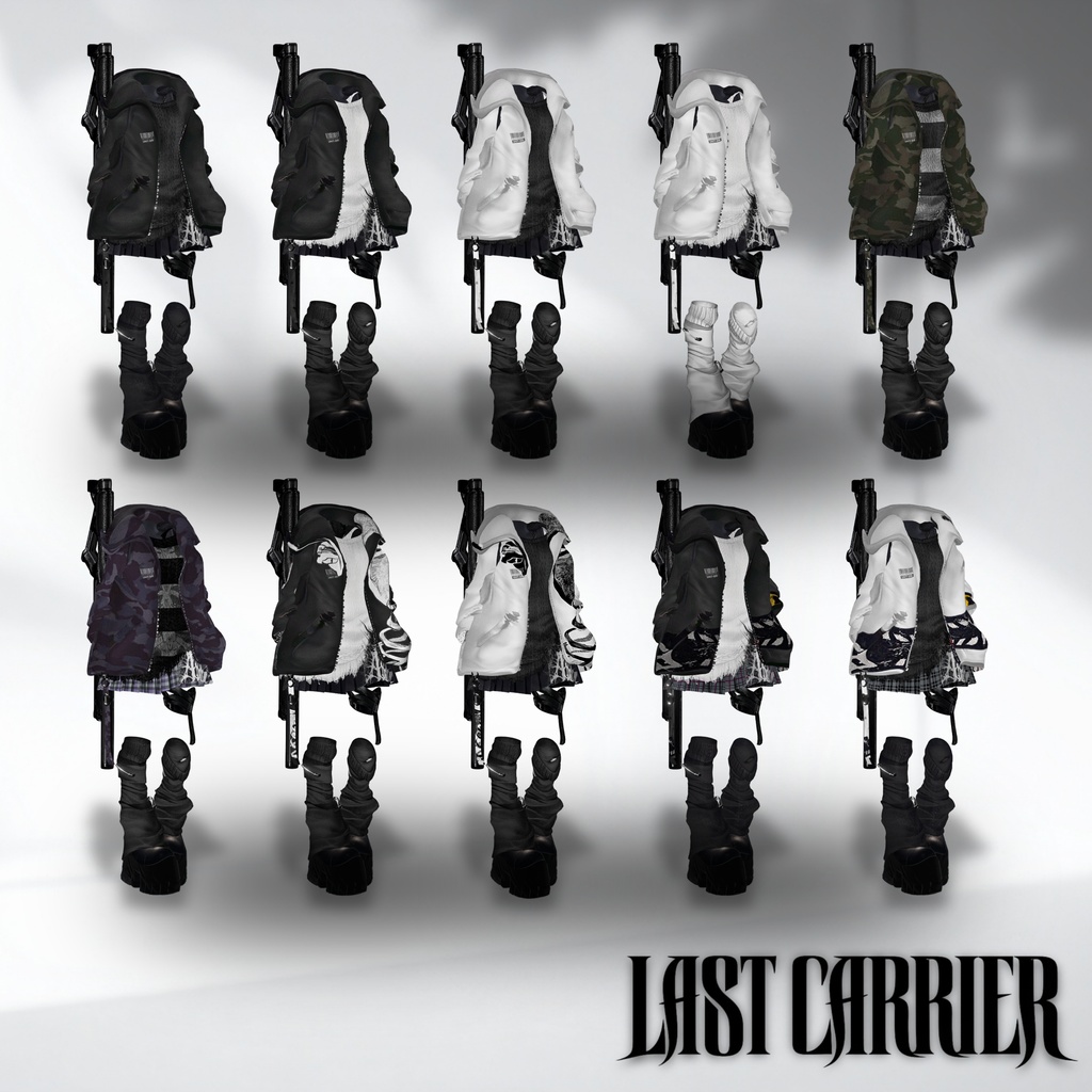 【1日+α限定特大SALE!】🪓LAST CARRIER【30アバター対応!/ギミック付き!】