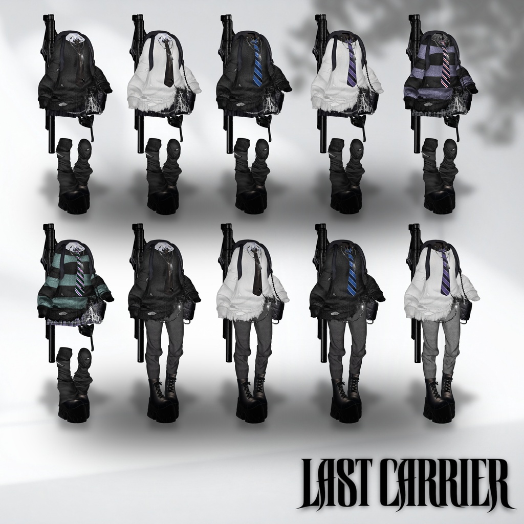【1日+α限定特大SALE!】🪓LAST CARRIER【30アバター対応!/ギミック付き!】