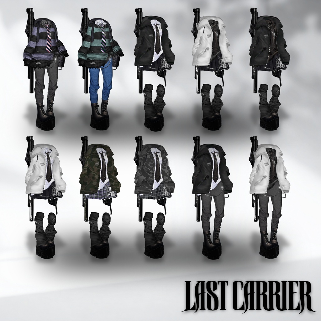 【1日+α限定特大SALE!】🪓LAST CARRIER【30アバター対応!/ギミック付き!】