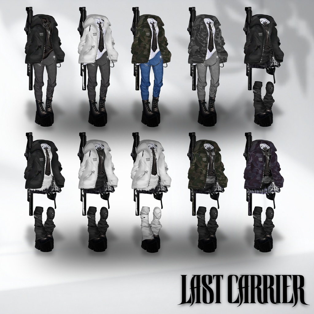 【1日+α限定特大SALE!】🪓LAST CARRIER【30アバター対応!/ギミック付き!】